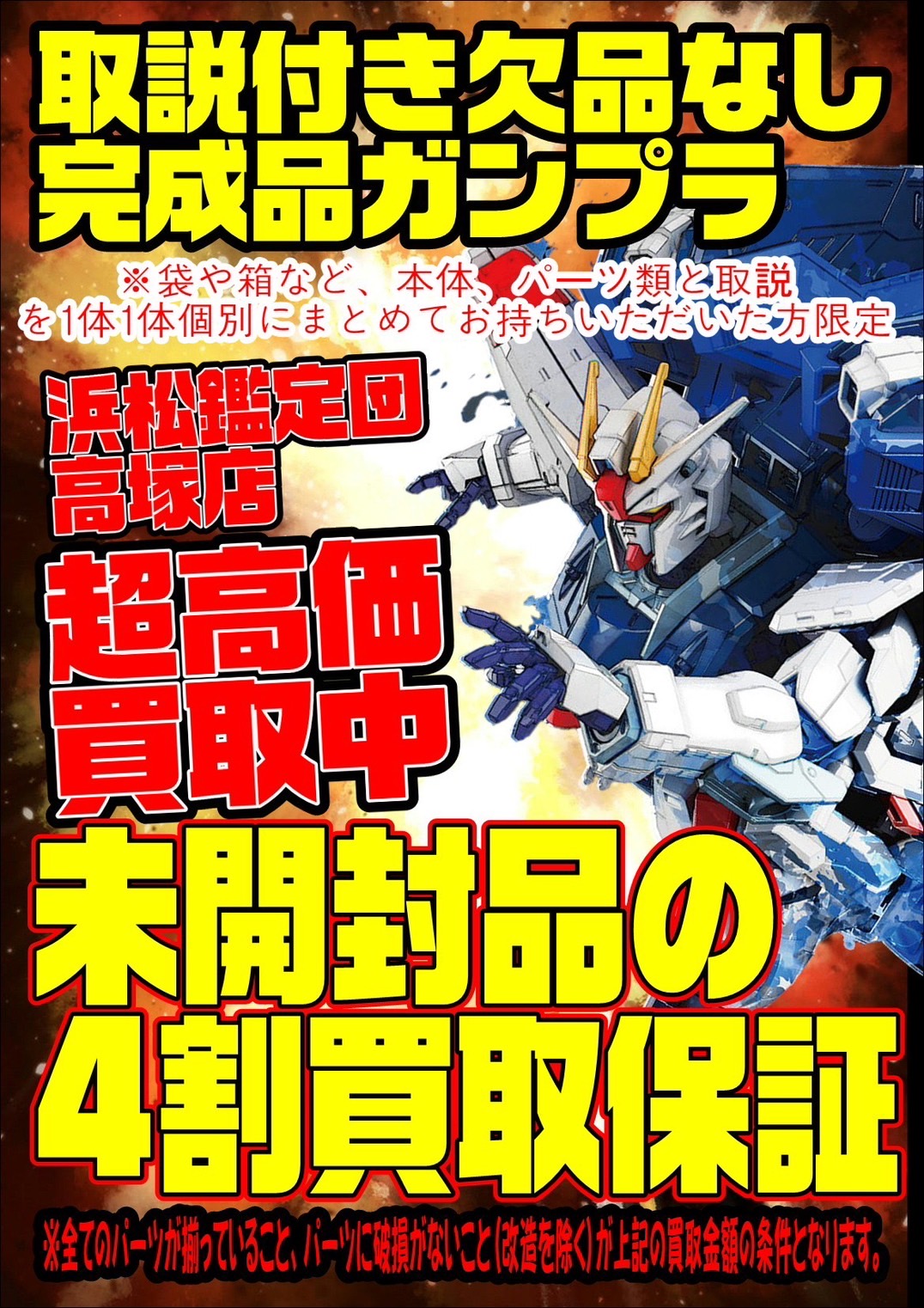 完成品ガンプラ未開封品